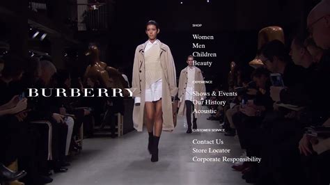 Burberry online 